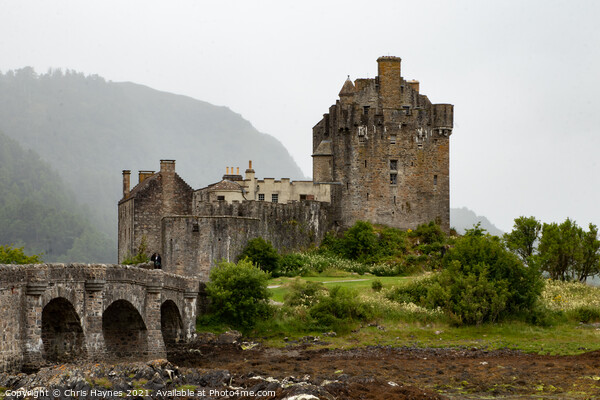 Eilean Donan Castle Picture Board by Chris Haynes