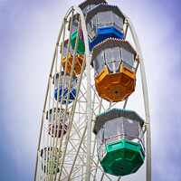 Buy canvas prints of The Ferris Wheel by Chris Haynes