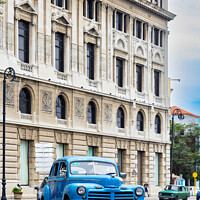 Buy canvas prints of Havana Taxi, Cuba by Chris Haynes