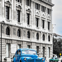 Buy canvas prints of A shot of colour in Havana by Chris Haynes