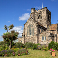 Buy canvas prints of St Nicholas Church, Wallasey by Philip Brookes