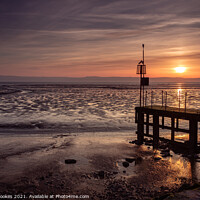 Buy canvas prints of West Kirby Sunset by Philip Brookes