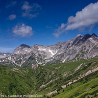 Buy canvas prints of Braunarlspitze, Austria by Philip Brookes