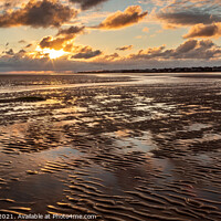 Buy canvas prints of Hoylake Beach Sunrise by Philip Brookes