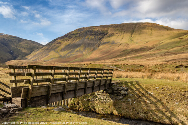 Yarlside, Howgills Picture Board by Philip Brookes