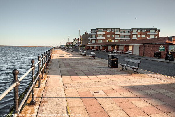 West Kirby Promenade Picture Board by Philip Brookes