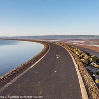 Buy canvas prints of West Kirby Lakeside Path by Philip Brookes