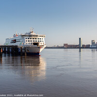 Buy canvas prints of Ferry on the Mersey by Philip Brookes