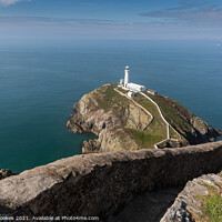 Buy canvas prints of South Stack Lighthouse by Philip Brookes