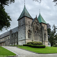 Buy canvas prints of Stavanger Cathedral by Philip Brookes