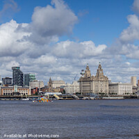 Buy canvas prints of Liverpool Skyline by Philip Brookes