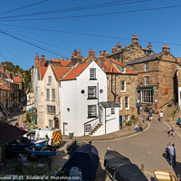 Buy canvas prints of Robin Hood's Bay Village by Philip Brookes