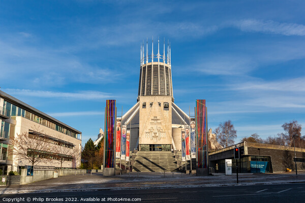 Liverpool Metropolitan Cathedral of Christ the King Picture Board by Philip Brookes