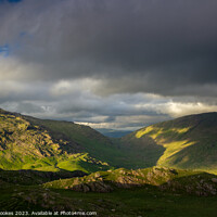 Buy canvas prints of Hardknott Pass, Cumbria by Philip Brookes