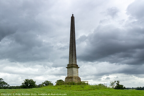 Umberslade Obelisk Picture Board by Philip Brookes