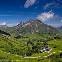 Buy canvas prints of Karhorn Mountain, Austria by Philip Brookes