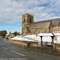 Buy canvas prints of St Oswald's Parish Church, Bidston by Philip Brookes