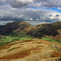Buy canvas prints of Far Eastern Fells, Lake District by Philip Brookes