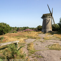 Buy canvas prints of Bidston Windmill by Philip Brookes