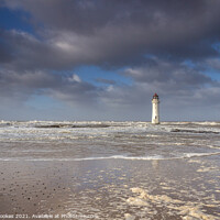 Buy canvas prints of Perch Rock Lighthouse by Philip Brookes