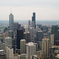 Buy canvas prints of Skyline of Chicago, Illinois, with Trump Tower by Dietmar Rauscher