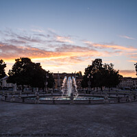Buy canvas prints of Fountain in the Prato della Valle on Isola Memmia in Padova at S by Dietmar Rauscher