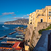 Buy canvas prints of Hotel Tramontano in Sorrento, Campania, Italy by Dietmar Rauscher