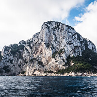 Buy canvas prints of Drop of Tiberius on Capri Island, Italy by Dietmar Rauscher