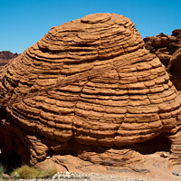 Buy canvas prints of Beehive Rock in the Valley of Fire State Park by Dietmar Rauscher