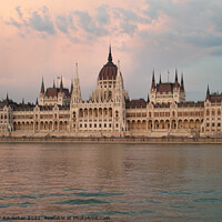 Buy canvas prints of Hungarian Parliament Building in Budapest by Dietmar Rauscher