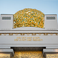 Buy canvas prints of Secession Building Dome in Vienna, Austria by Dietmar Rauscher