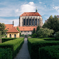 Buy canvas prints of Franciscan Garden in Prague, Czech Republic by Dietmar Rauscher