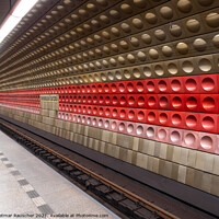 Buy canvas prints of Staromestska Metro Station in Prague by Dietmar Rauscher