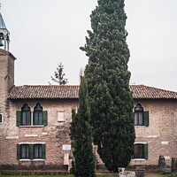 Buy canvas prints of Museo di Torcello Museum in the Palazzo del Consiglio Venice, It by Dietmar Rauscher