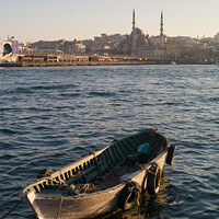 Buy canvas prints of Golden Horn in Istanbul, Turkey by Dietmar Rauscher