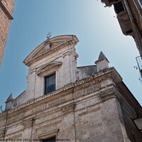 Buy canvas prints of San Martino Catholic Church in Siena, Tuscany by Dietmar Rauscher