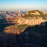 Buy canvas prints of Sunrise at Oza Butte in the Grand Canyon  by Dietmar Rauscher