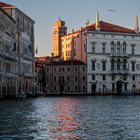 Buy canvas prints of Palazzo Balbi and Ca Foscari Venice by Dietmar Rauscher