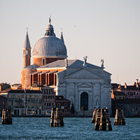 Buy canvas prints of Redentore Church in Venice in the Morning by Dietmar Rauscher