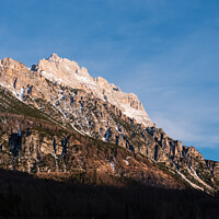 Buy canvas prints of Punta Sorapiss Mountain Peak in Cortina d'Ampezzo, Italy by Dietmar Rauscher