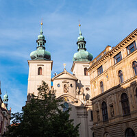 Buy canvas prints of Church of St. Gall also called Saint Havel in Prague by Dietmar Rauscher