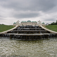 Buy canvas prints of Cascade Fountain at Belvedere Palace, Vienna by Dietmar Rauscher