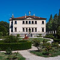 Buy canvas prints of Villa Valmarana ai Nani in Vicenza by Dietmar Rauscher