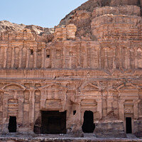 Buy canvas prints of Palace Tomb in Petra, Jordan by Dietmar Rauscher