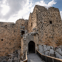 Buy canvas prints of Aljoun Castle in Jordan by Dietmar Rauscher