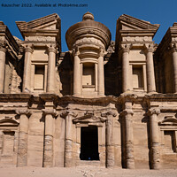 Buy canvas prints of Ad Deir or the Monastery in Petra, Jordan by Dietmar Rauscher
