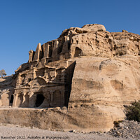 Buy canvas prints of Obelisk Tomb in Petra, Jordan by Dietmar Rauscher