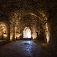 Buy canvas prints of Aybak Tower Mosque at Ajloun Castle by Dietmar Rauscher