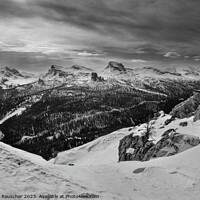 Buy canvas prints of Cinque Torri Mountain Range  by Dietmar Rauscher