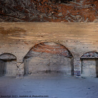 Buy canvas prints of Urn Tomb Interior in Petra, Jordan by Dietmar Rauscher